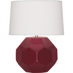 Franklin Table Lamp - Sugar Plum / Oyster Linen