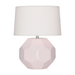 Franklin Table Lamp - Rose Water / Oyster Linen