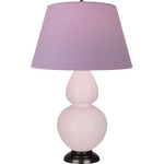 Double Gourd Large Table Lamp - Rose Water / Lavender / Plum Lining