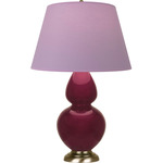 Double Gourd Large Table Lamp - Sugar Plum / Lavender / Plum Lining