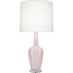 Emma Table Lamp - Rose Water / Off White