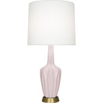 Emma Table Lamp - Rose Water / Off White