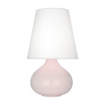 June Table Lamp - Rose Water / Oyster Linen