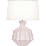 Orion Table Lamp - Rose Water / Oyster Linen