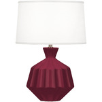 Orion Table Lamp - Sugar Plum / Oyster Linen