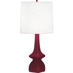 Jasmine Table Lamp - Sugar Plum / Oyster Linen