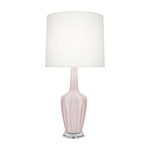 Emma Table Lamp - Rose Water / Off White