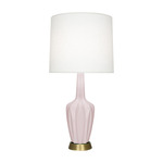 Emma Table Lamp - Rose Water / Off White