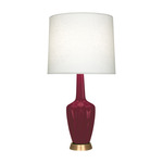 Emma Table Lamp - Sugar Plum / Off White