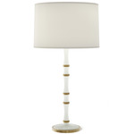 Kane Fabric Shade Table Lamp - Daisy / Fondine / Modern Brass