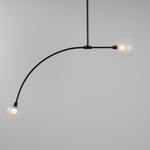 Balance 1.0 Pendant - Dark Oxidized / Clear Textured