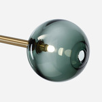 Angle 1.0 Pendant - Brushed Brass / Smoke