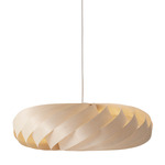 TR5 Pendant - White / Birch