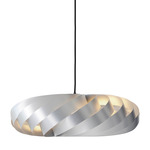 TR5 Pendant - Black / Silver Aluminum