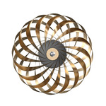 TR5 Wall Light - Gold Aluminum