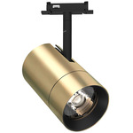 Micro Track 48V Pop Zoom 15-50 Degree Track Head - Satin Brass