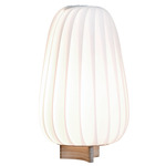 ST906 Table Lamp - White / Birch