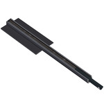MicroTrack Ceiling End Power Feed With 10 inch Track - Black