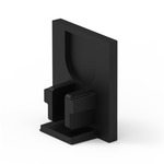 MicroTrack Ceiling / Recessed End Cap - Black