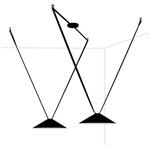 Plusminus Cone Multi-Light Pendant - Black / Black