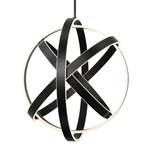 Kinetic Chandelier - Floor Model - Black