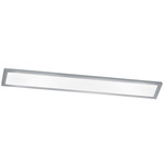Lugano Color-Select Ceiling Flush Mount - Satin Nickel / White