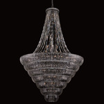 Fontana Pendant - Polished Chrome / Firenze Clear