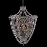 Scudo Pendant - Chrome / Crystal