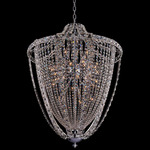 Scudo Pendant - Chrome / Crystal
