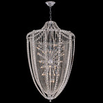 Scudo Pendant - Chrome / Crystal