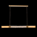 Tubo Island Light - Brass / Firenze Clear