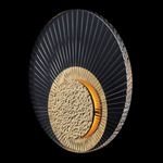 Girare Wall / Ceiling Light - Gold / Firenze Clear