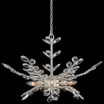 Alloro Pendant - Pewter / Firenze Clear