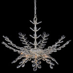 Alloro Pendant - Pewter / Firenze Clear