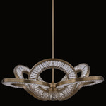 Rotondo Pendant - Winter Brass / Firenze Clear