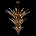 Roche Pendant - Winter Brass / Firenze Clear