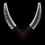 Corna Wall Sconce - Bronze / Firenze Clear