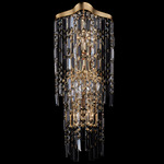 Cadere Wall Sconce - Gold / Firenze Clear