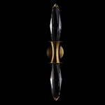 Mostra Wall Sconce - Brass / Firenze Clear