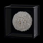 Lina Outdoor Wall Light - Matte Black / Firenze Clear