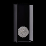 Lina Outdoor Wall Light - Matte Black / Firenze Clear