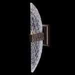 Mezza Indoor / Outdoor Wall Light - Bronze / Firenze Clear