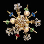 Constellation Color Wall Light - Gold / Firenze Mixed