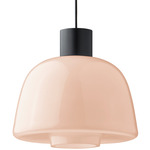 Drep S/01 Pendant - Black / Opal Nude
