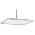 Bina Square Pendant - White / White Bina Square Pendant - White / White