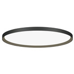 Bina Round Ceiling Flush Light - Black / White Bina Round Ceiling Flush Light - Black / White