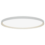 Bina Round Ceiling Flush Light - White / White Bina Round Ceiling Flush Light - White / White