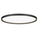Bina Round Ceiling Flush Light - Black / White Bina Round Ceiling Flush Light - Black / White
