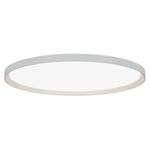 Bina Round Ceiling Flush Light - White / White Bina Round Ceiling Flush Light - White / White