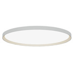 Bina Round Ceiling Flush Light - White / White Bina Round Ceiling Flush Light - White / White